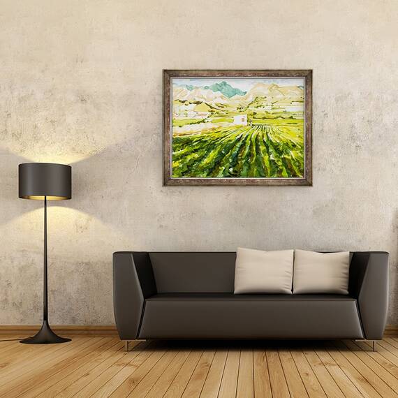Tablou inramat - Tony Fandino - Camp I, 60 x 80 cm - 2- Roveli