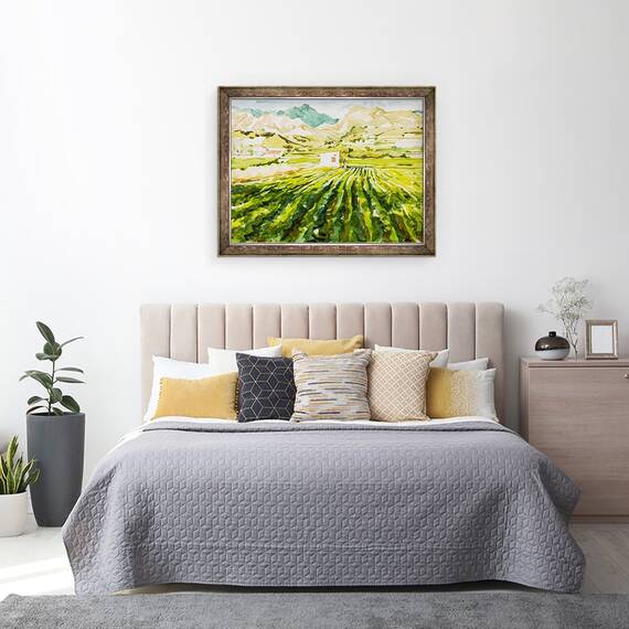 Tablou inramat - Tony Fandino - Camp I, 60 x 80 cm - 3- Roveli
