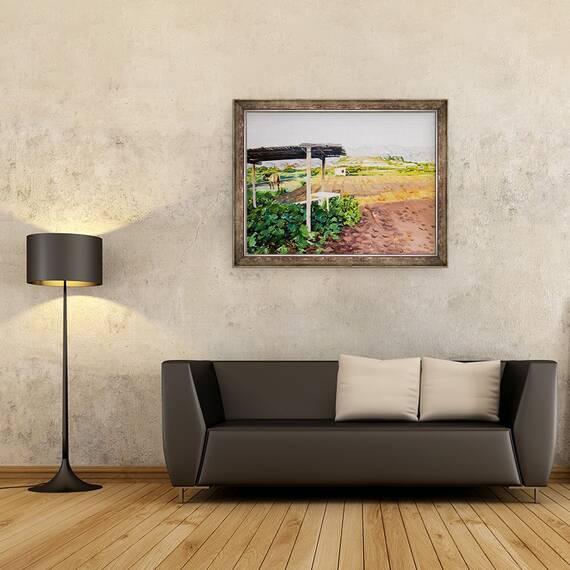 Tablou inramat - Tony Fandino - Camp II, 60 x 80 cm - 2- Roveli