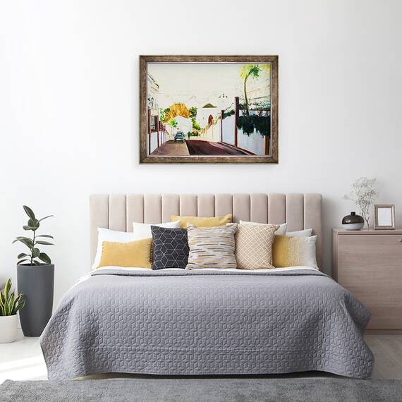 Tablou inramat - Tony Fandino - Strada I, 60 x 80 cm - 3- Roveli