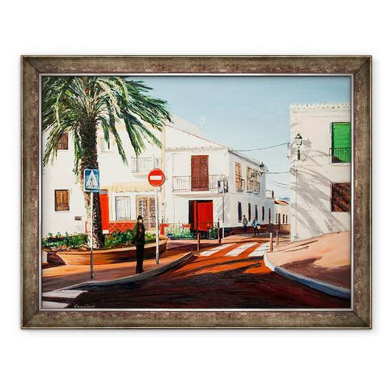Tablou inramat - Tony Fandino - Strada II, 60 x 80 cm - - Roveli