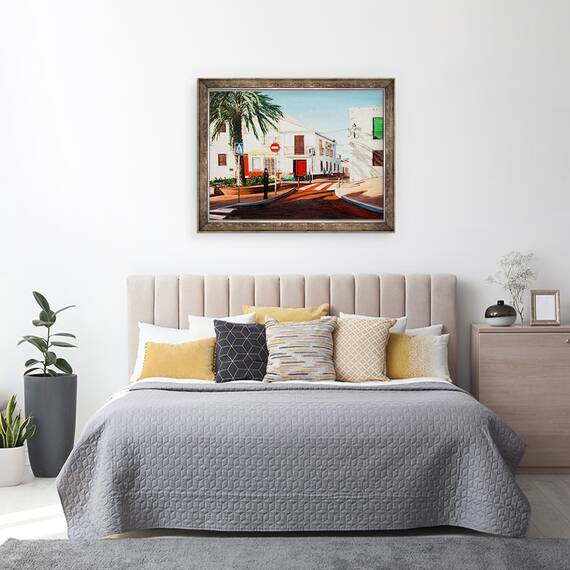 Tablou inramat - Tony Fandino - Strada II, 60 x 80 cm - 3- Roveli