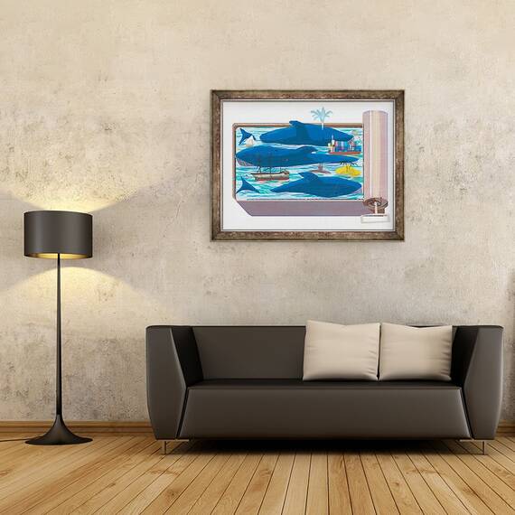 Tablou inramat - A. Richard Allen - Can, 2013, 60 x 80 cm - 2- Roveli