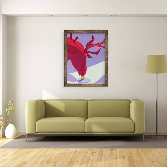 Tablou inramat - A. Richard Allen - Cerb, 2010, 60 x 80 cm - 2- Roveli