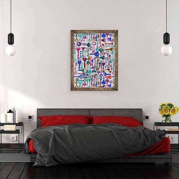Tablou inramat - A. Richard Allen - Chei, 2010, 60 x 80 cm - 3- Roveli