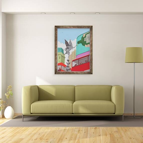 Tablou inramat - A. Richard Allen - G&T, 2015, 60 x 80 cm - 2- Roveli