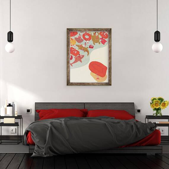 Tablou inramat - A. Richard Allen - Plaja, 2016, 60 x 80 cm - 3- Roveli