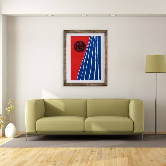 Tablou inramat - Alex Dunn - Factor Orbis, 60 x 80 cm - 2- Roveli