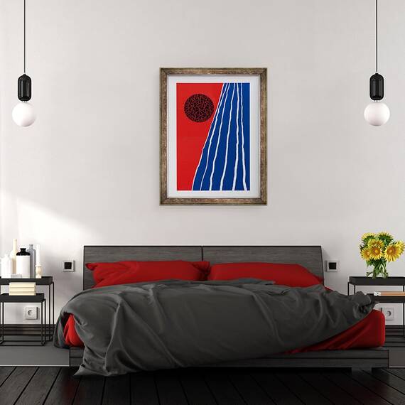 Tablou inramat - Alex Dunn - Factor Orbis, 60 x 80 cm - 3- Roveli
