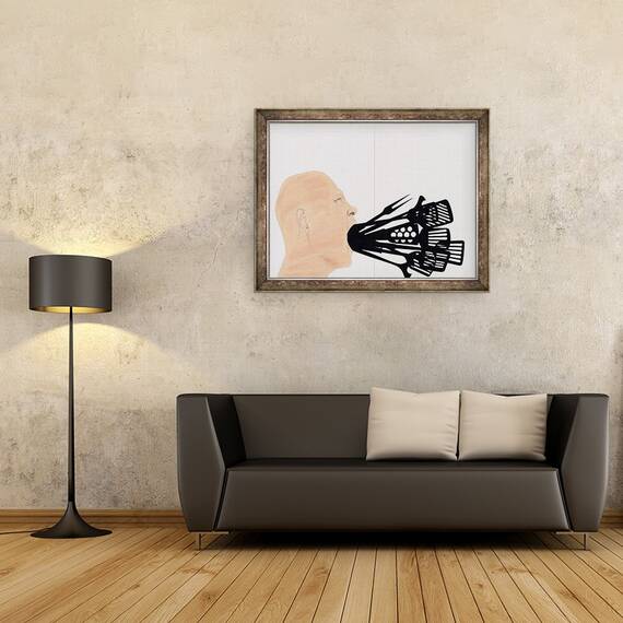 Tablou inramat - Alex Dunn - Patriotul, 60 x 80 cm - 2- Roveli