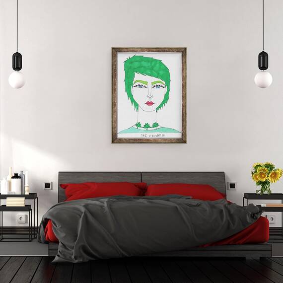 Tablou inramat - Daisy de Villeneuve - Ziua Sf. Patricks, 60 x 80 cm - 3- Roveli