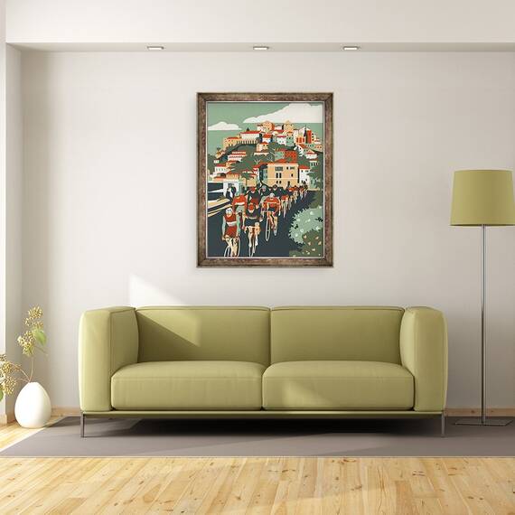 Tablou inramat - Eliza Southwood - Milano - San Remo, 60 x 80 cm - 2- Roveli