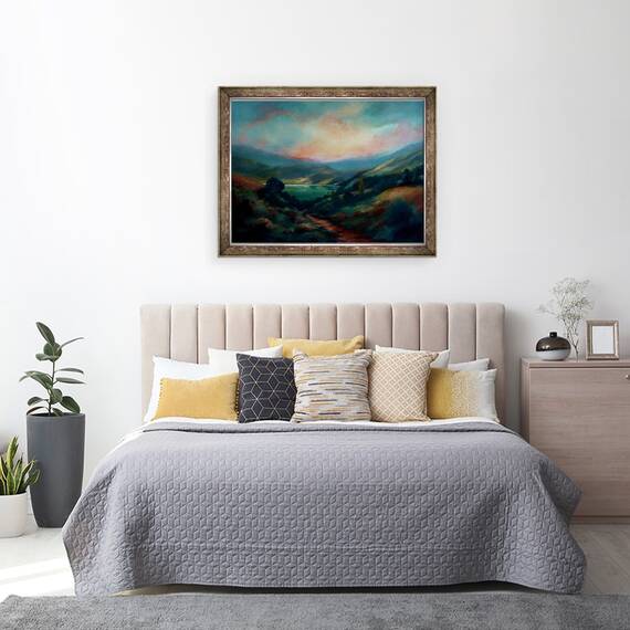Tablou inramat - Lee Campbell - Jad tara Mare, 2018, 60 x 80 cm - 3- Roveli
