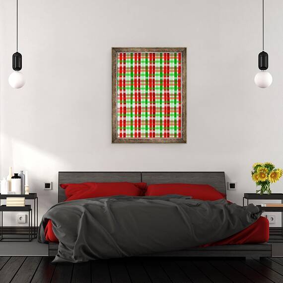 Tablou inramat - Louisa Hereford - Verificarea Wrap de Craciun, 2017, 60 x 80 cm - 3- Roveli