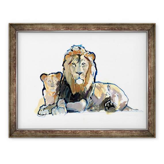 Tablou inramat - Mark Adlington - Tata, 60 x 80 cm - - Roveli