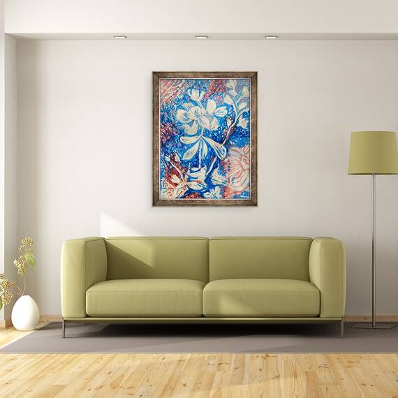 Tablou inramat - Mary Smith - infloreste in ploaie si soare, 60 x 80 cm - 2- Roveli