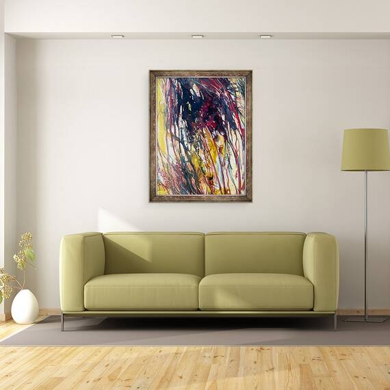 Tablou inramat - Mary Smith - Ploi tropicale, 60 x 80 cm - 2- Roveli