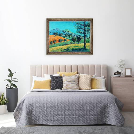 Tablou inramat - Paul Powis - Malvern Dealuri, 60 x 80 cm - 3- Roveli