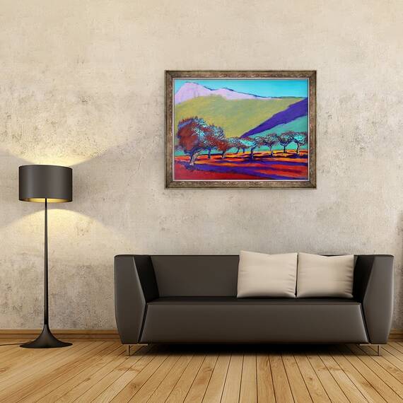 Tablou inramat - Paul Powis - Maslini, 60 x 80 cm - 2- Roveli