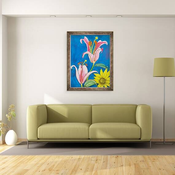 Tablou inramat - Sarah Thompson-Engels - Stargazer, 60 x 80 cm - 2- Roveli