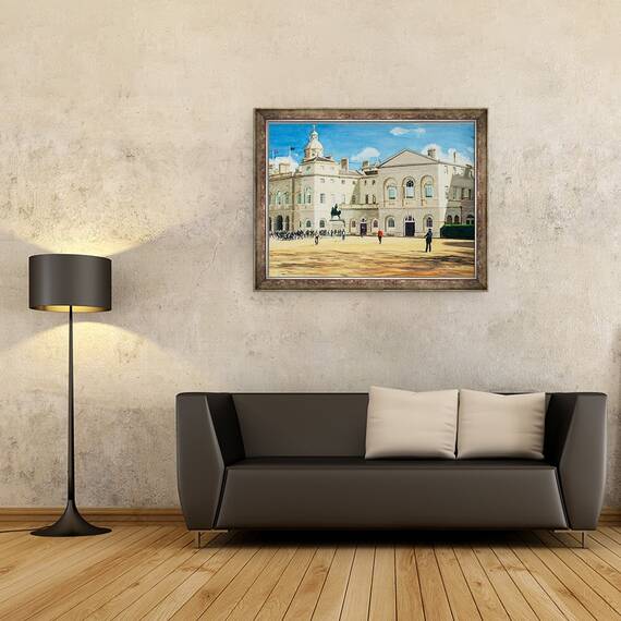 Tablou inramat - Tony Fandino - Parada Garzilor I, 60 x 80 cm - 2- Roveli