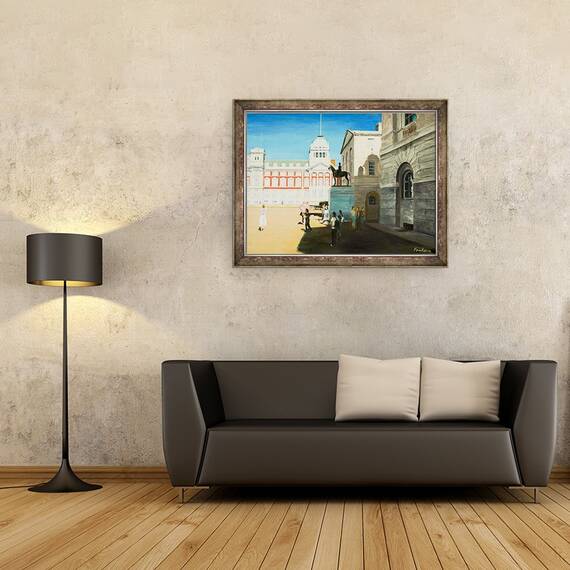 Tablou inramat - Tony Fandino - Parada Garzilor II, 60 x 80 cm - 2- Roveli
