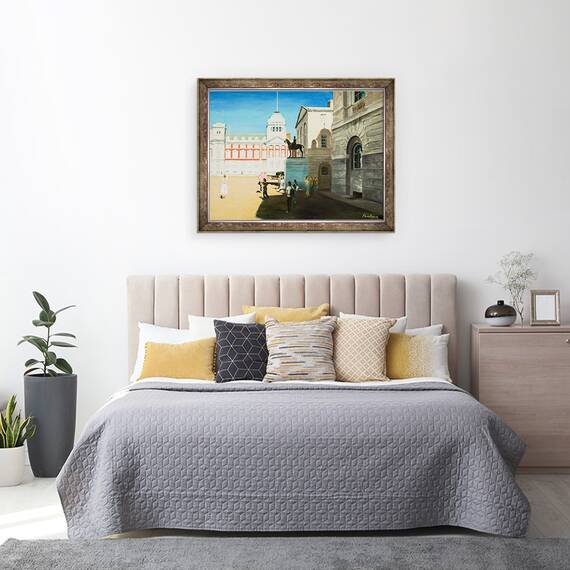 Tablou inramat - Tony Fandino - Parada Garzilor II, 60 x 80 cm - 3- Roveli