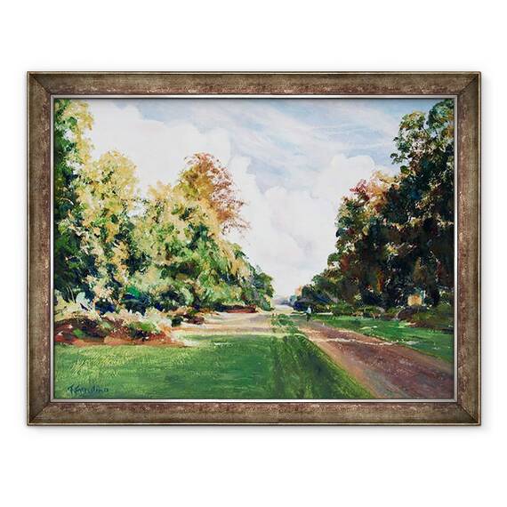 Tablou inramat - Tony Fandino - Parcul Knole I, 60 x 80 cm - - Roveli