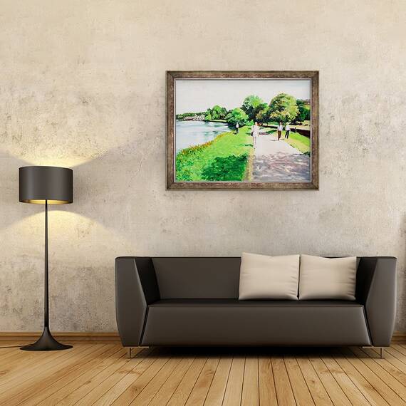 Tablou inramat - Tony Fandino - Raul Tamisa II, 60 x 80 cm - 2- Roveli