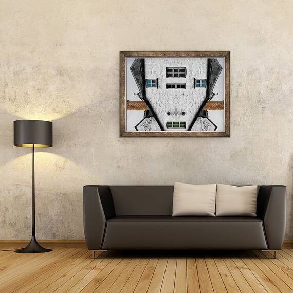 Tablou inramat - Ant Smith - Casa robotului, 60 x 80 cm - 2- Roveli