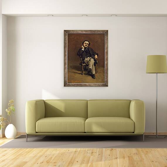 Tablou inramat - Claude Monet - Dr. Leclenché, 60 x 80 cm - 2- Roveli