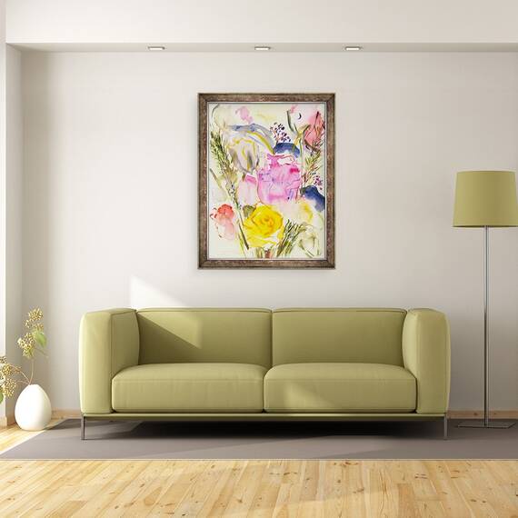 Tablou inramat - Claudia Hutchins-Puechavy - Trandafiri, 2006, 60 x 80 cm - 2- Roveli