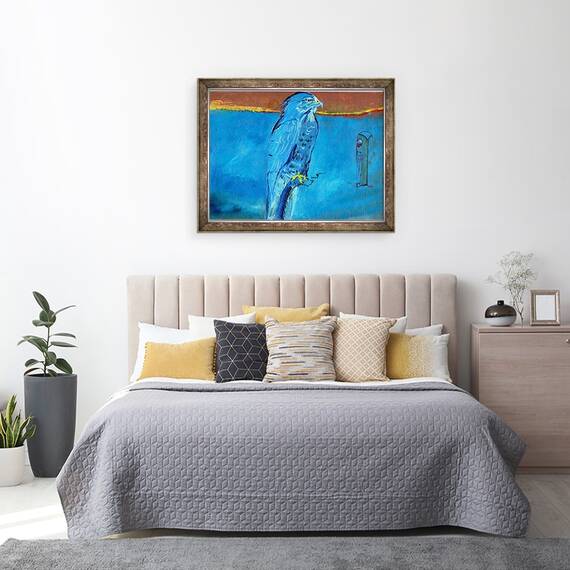 Tablou inramat - Gigi Sudbury - Blue Night Killer, 2016, 60 x 80 cm - 3- Roveli