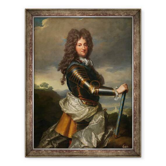 Tablou inramat - Jean Baptiste Santerre - Filip al II-lea, Duce de Orléans, 60 x 80 cm - - Roveli