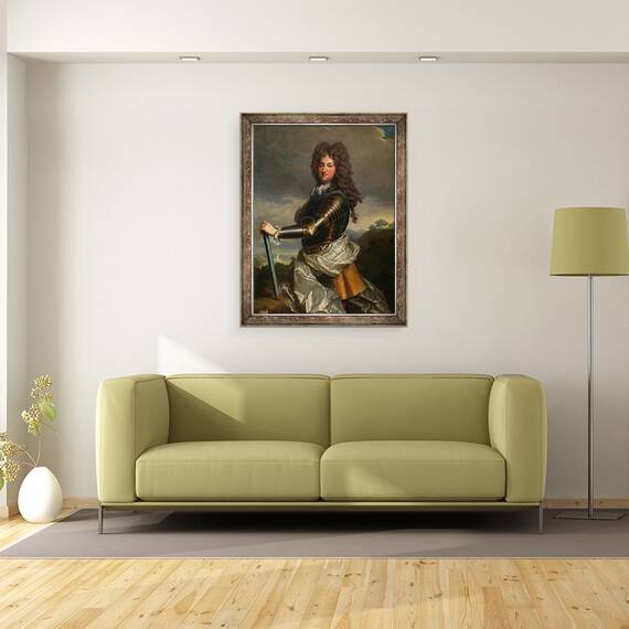 Tablou inramat - Jean Baptiste Santerre - Filip al II-lea, Duce de Orléans, 60 x 80 cm - 2- Roveli
