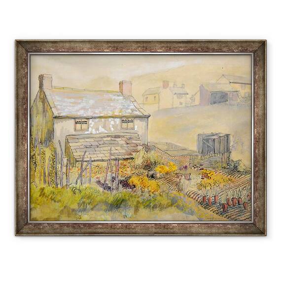 Tablou inramat - Joan Thewsey - Cabana Moorland, 60 x 80 cm - - Roveli