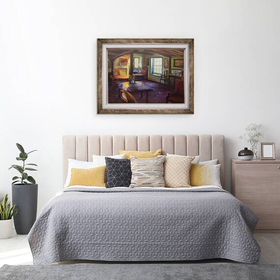 Tablou inramat - Lee Campbell - Casa Calugarului I, 2016, 60 x 80 cm - 3- Roveli