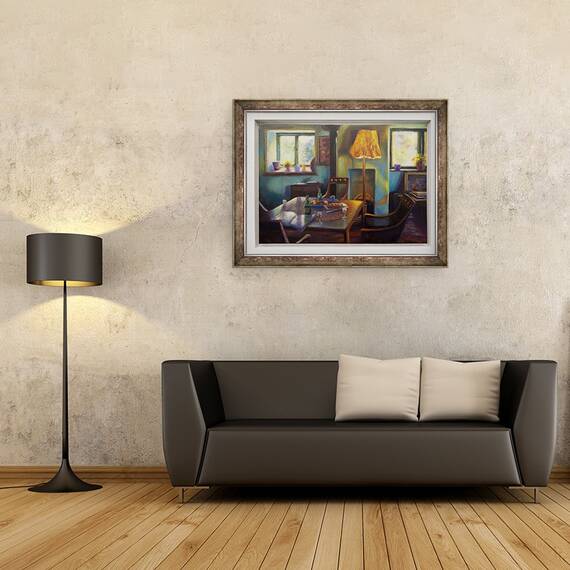 Tablou inramat - Lee Campbell - Casa Calugarului II, 2016, 60 x 80 cm - 2- Roveli