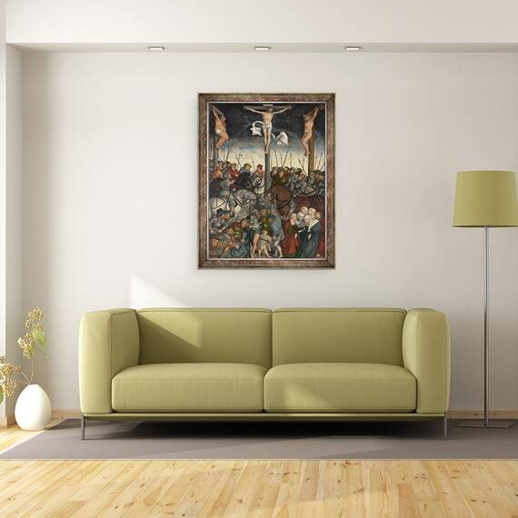 Tablou inramat - Lucas Cranach the Elder - Rastignirea II, 60 x 80 cm - 2- Roveli