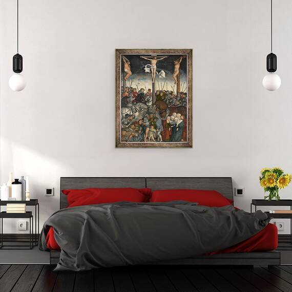 Tablou inramat - Lucas Cranach the Elder - Rastignirea II, 60 x 80 cm - 3- Roveli