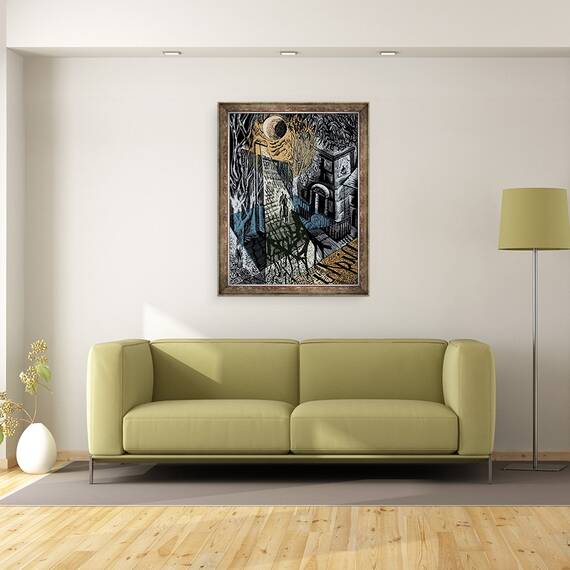 Tablou inramat - Mary Kuper - Noapte, 60 x 80 cm - 2- Roveli