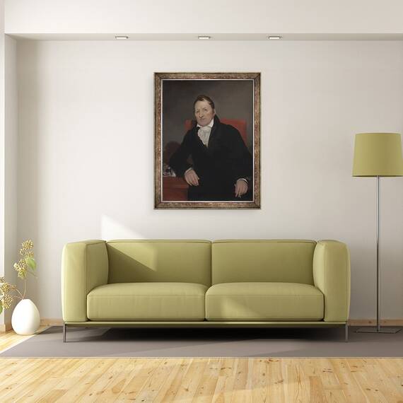 Tablou inramat - Samuel Finley Breese Morse - Eli Whitney, 60 x 80 cm - 2- Roveli
