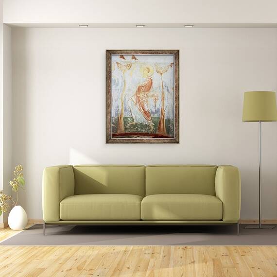 Tablou inramat - Scoala Rusa - Toma, Apostolul, Biserica Sfantul Gheorghe, 60 x 80 cm - 2- Roveli