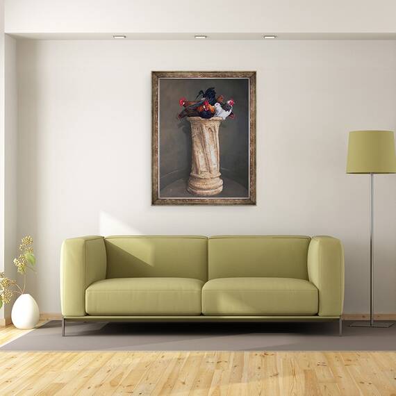 Tablou inramat - Tim Hayward - Gaini, 60 x 80 cm - 2- Roveli