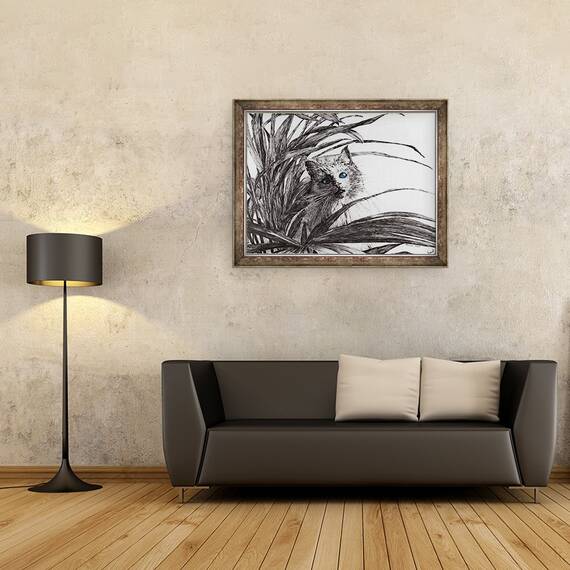 Tablou inramat - Vincent Alexander Booth - Planta Monty, 2015, 60 x 80 cm - 2- Roveli