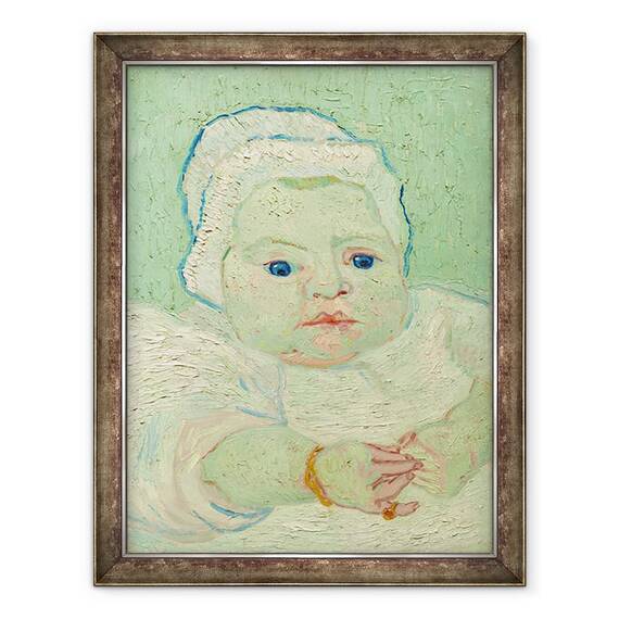 Tablou inramat - Vincent van Gogh - Copilul lui Roulin, 60 x 80 cm - - Roveli