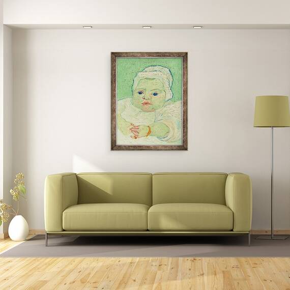 Tablou inramat - Vincent van Gogh - Copilul lui Roulin, 60 x 80 cm - 2- Roveli