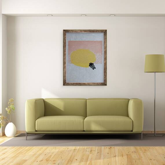 Tablou inramat - Bella Larsson - Bondar si Soare, 60 x 80 cm - 2- Roveli