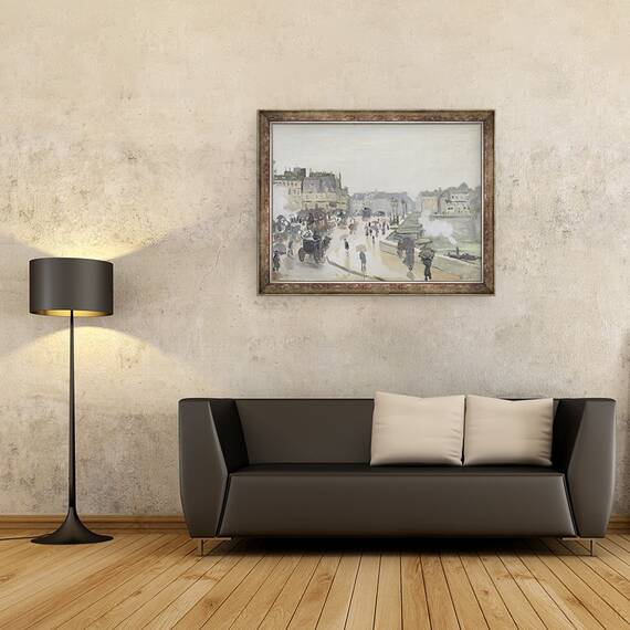 Tablou inramat - Claude Monet - Pont Neuf, 60 x 80 cm - 2- Roveli