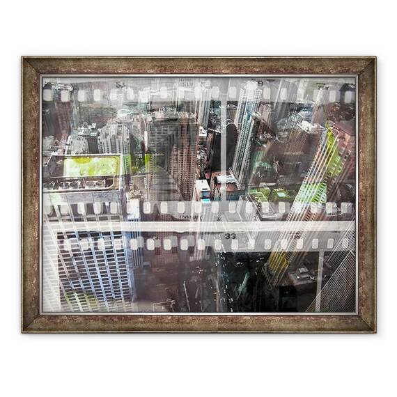 Tablou inramat - David Studwell - Film abstract, 60 x 80 cm - - Roveli